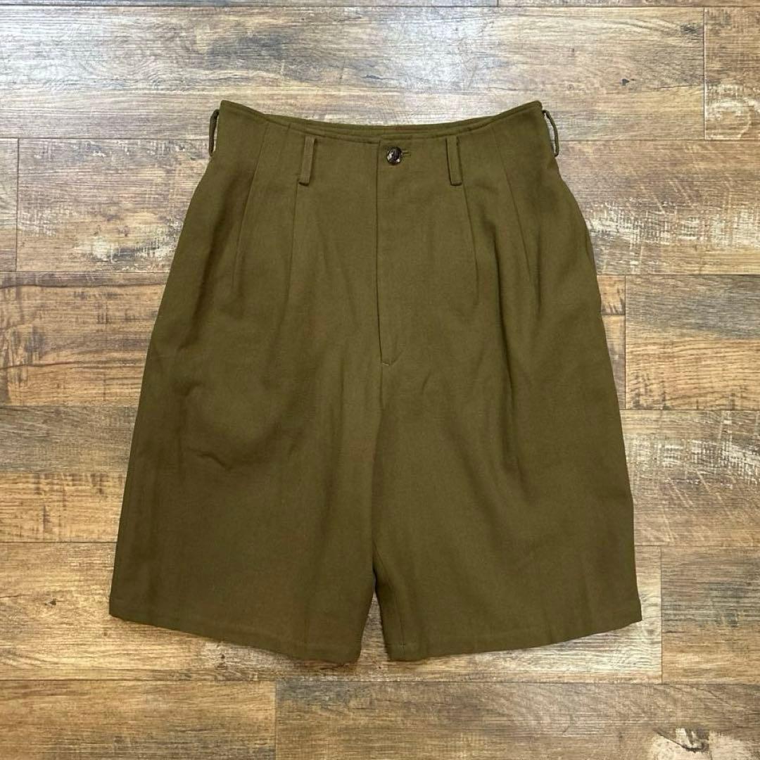 Y's ワイズ ヨウジヤマモト ウール ハーフパンツ ショートパンツ