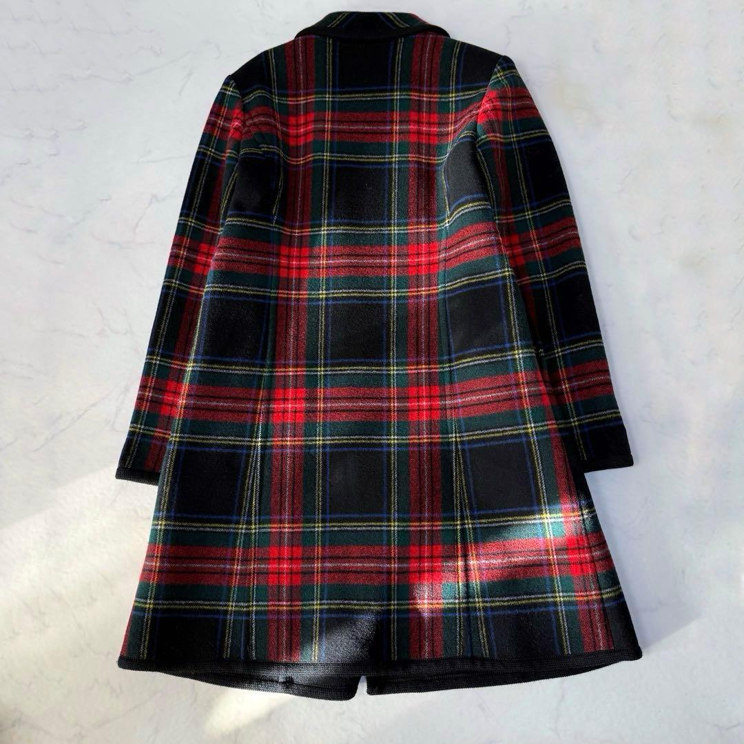 ヨークランド Yorkland チェック柄 ウール ヴィンテージ 赤 緑