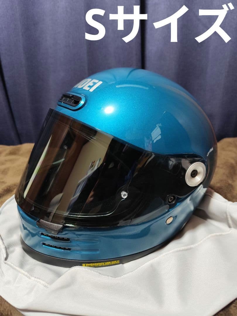 SHOEI Glamster Sサイズ　ラグナブルー　廃盤