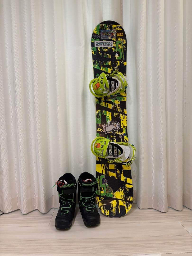 skatebananaスケートバナナ154cm FLUX RK30 ブーツセット