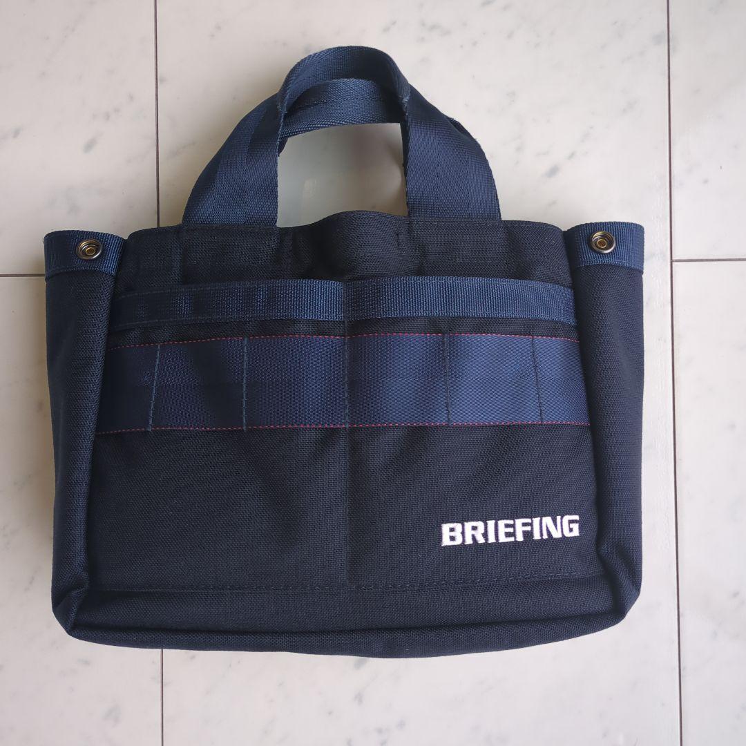 BRIEFING ネイビー トートバッグ