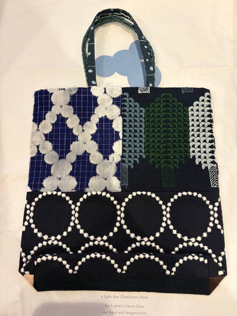 ミナペルホネン　トーストbag ピース