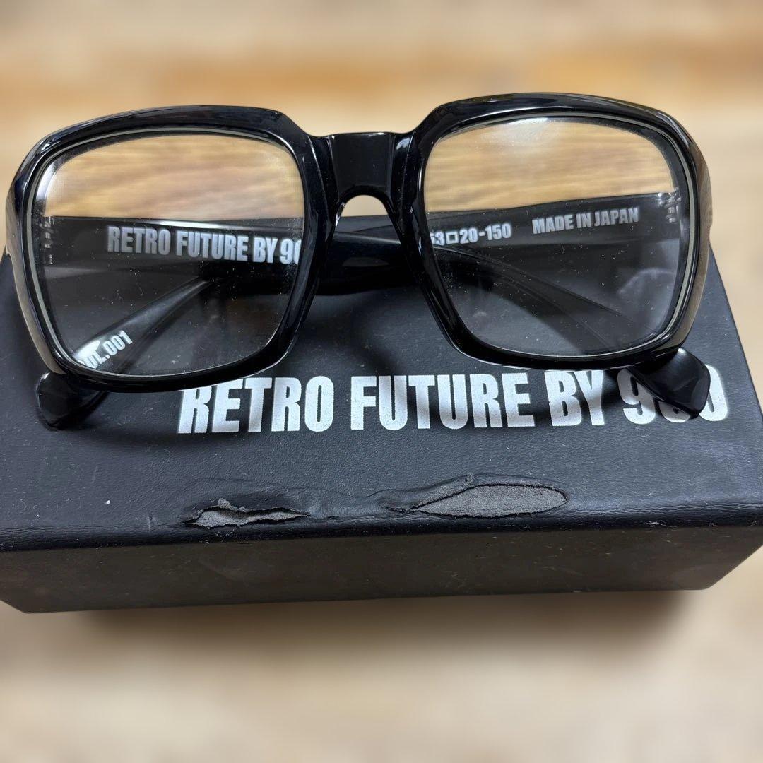 ファクトリー900 RETRO FUTURE RF-014 ブラックサングラス