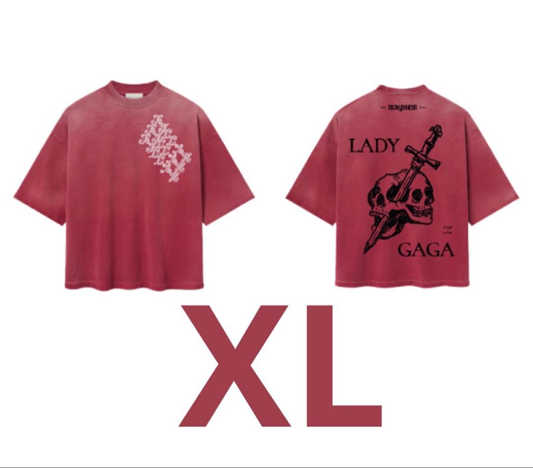 新品未使用: Lady GAGA KILLAH LACED SS TEE XL