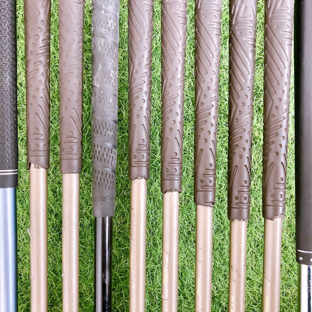 M4.バック未使用　ミズノ　初心者オススメ　ゴルフクラブ　メンズセット　13本