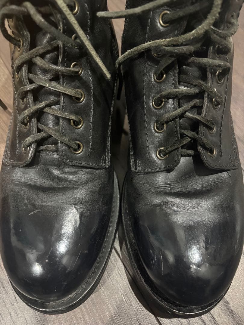 ブッテロ　BUTTERO ワークブーツ　ブラック黒　41