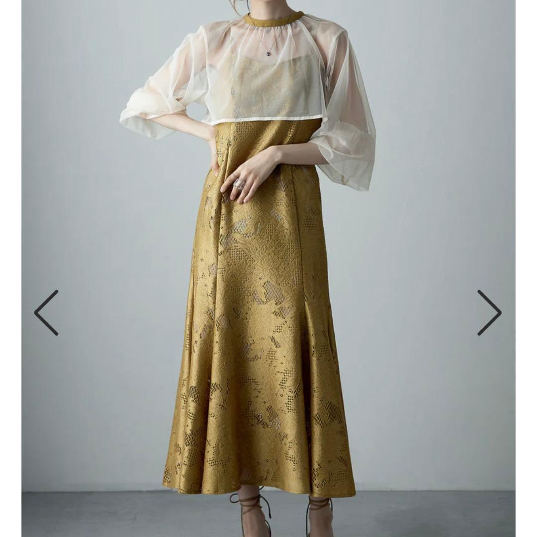 etoll. シフォンボレロ+ドレス