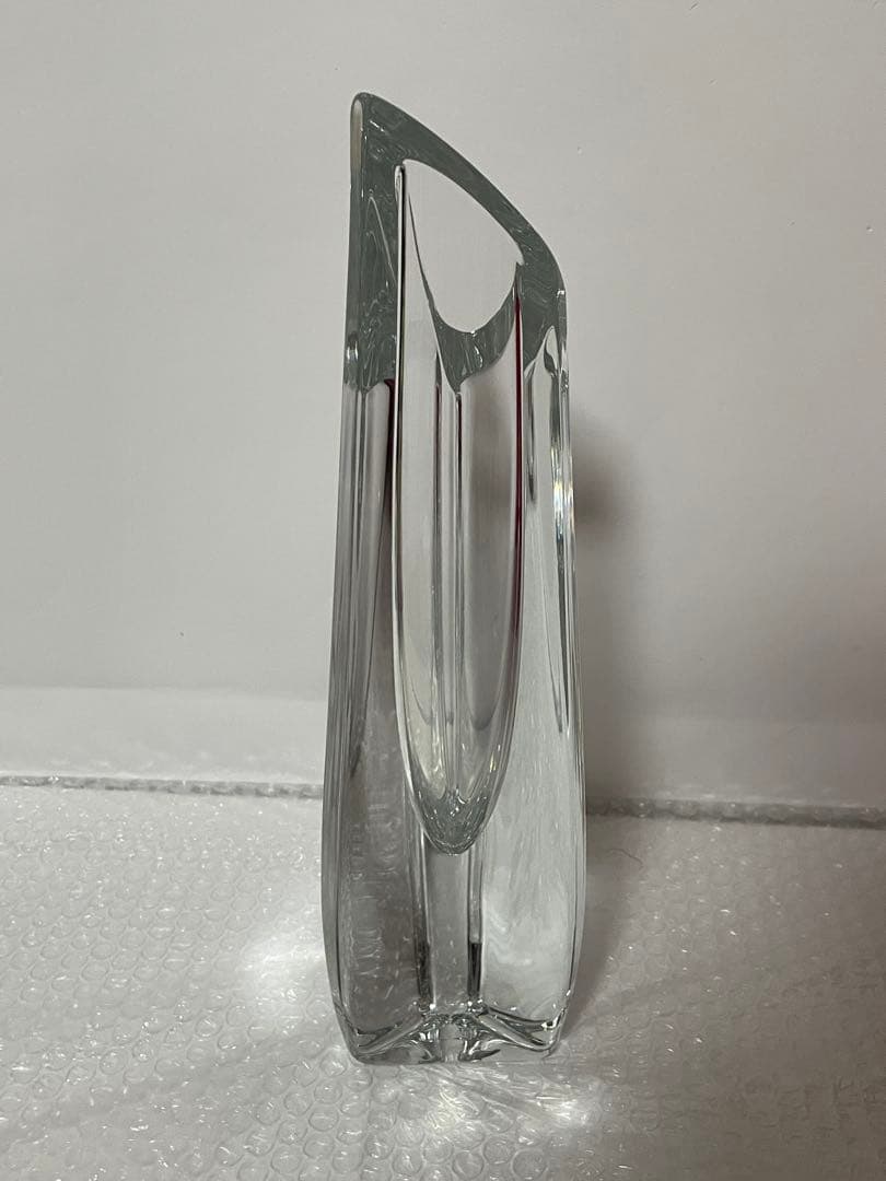 Baccarat バカラ ローズ フラワーベース一輪挿し　箱付
