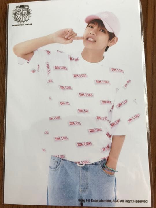 BTS  FC継続特典フォト　テヒョン　V