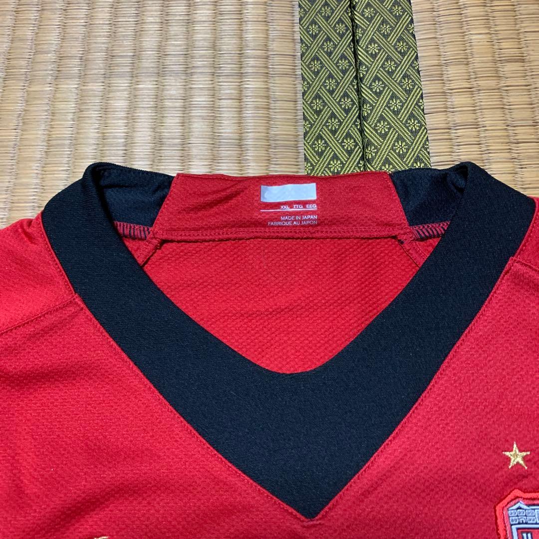 浦和レッズ2008レプリカユニホームXXL長袖　22阿部勇樹選手