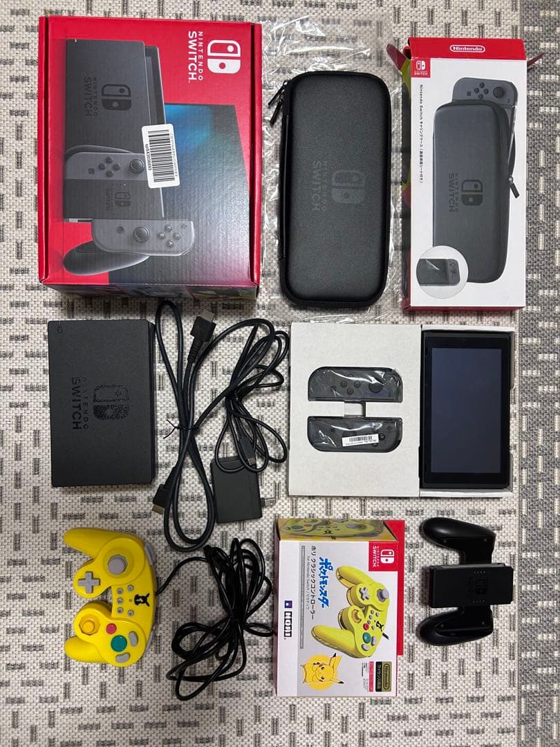 【美品】Nintendo Switch 本体 + キャリーケース+コントローラー