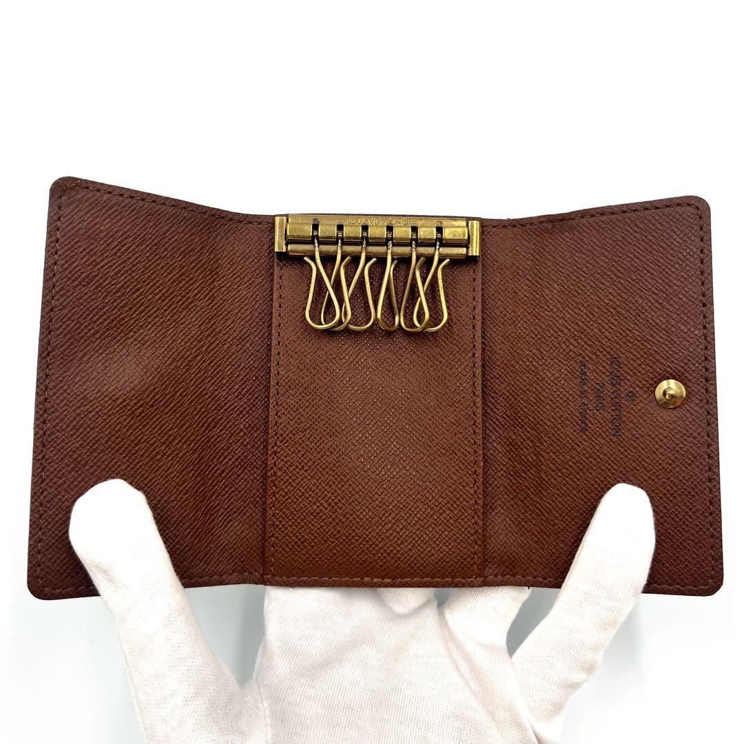 ルイヴィトン　ミュルティクレ6　モノグラム　キーケース　6連