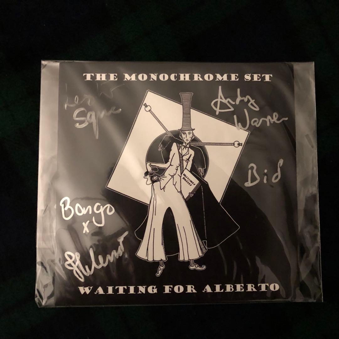 メンバー全員直筆サイン入⚫︎モノクローム・セット⚫︎7インチ(世界300枚限定生産)