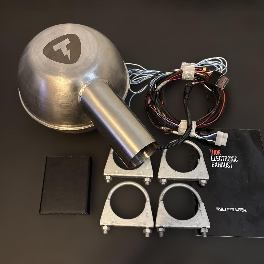 THOR マフラースピーカー 擬似サウンドユニット 電子マフラー ベンツ 