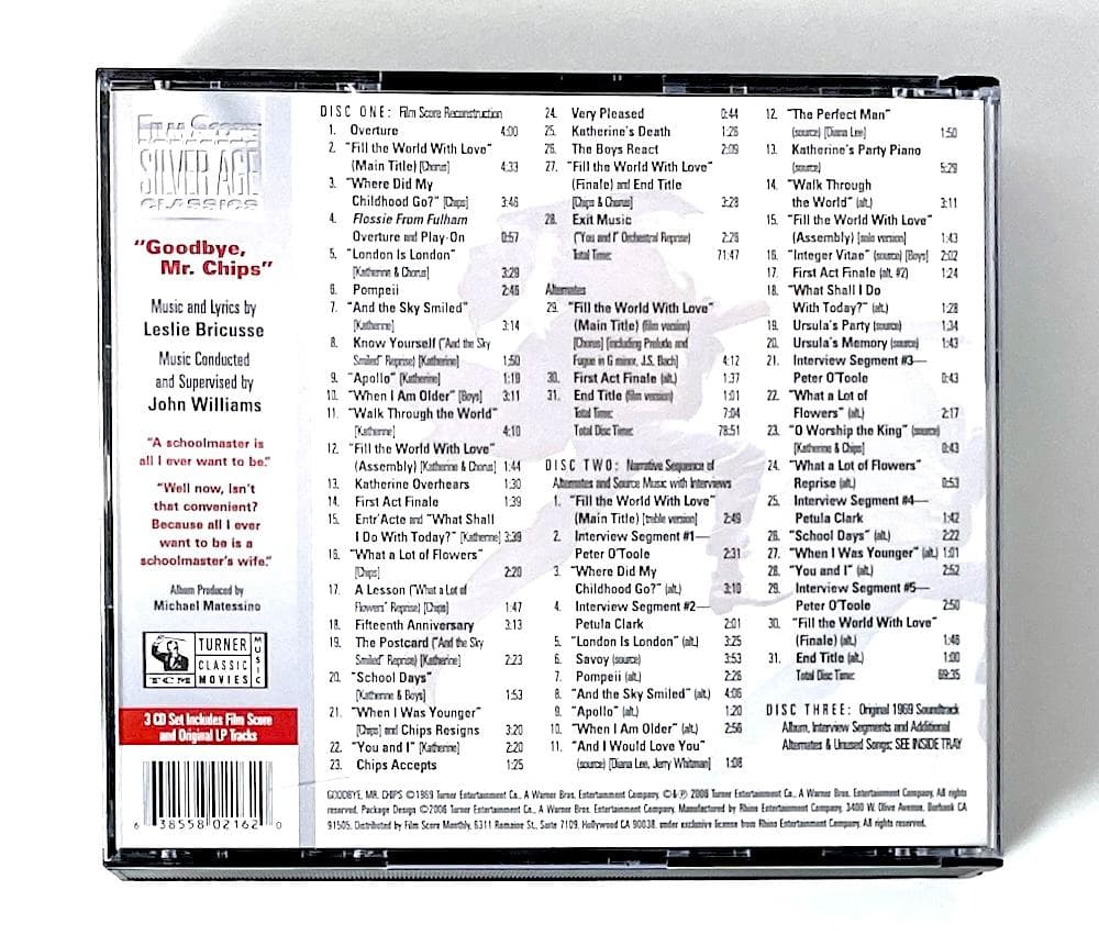 廃盤 チップス先生さようなら GOODBYE MR.CHIPS サウンドトラック
