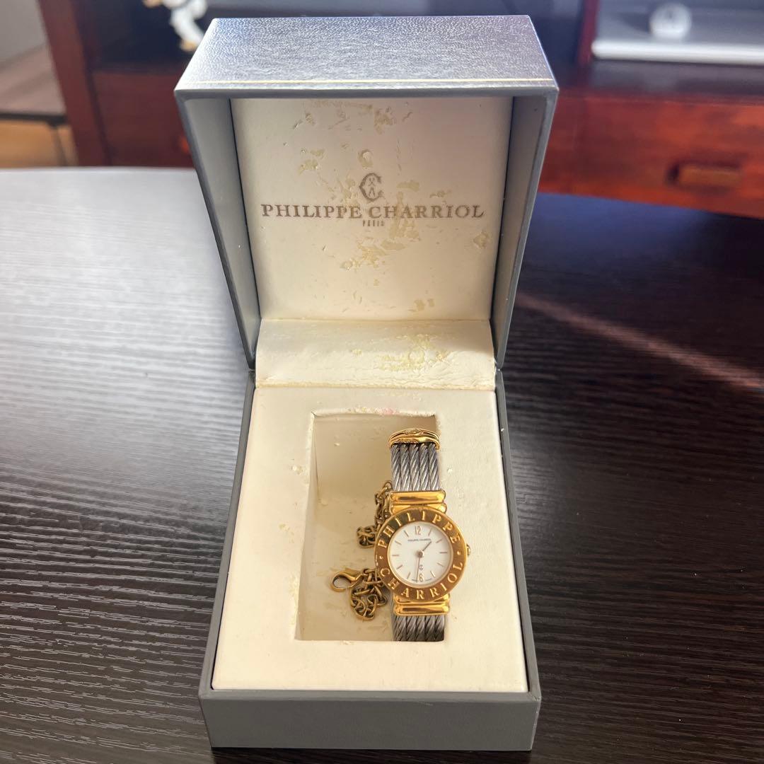 フィリップ・シャリオール サントロペ 腕時計 GP/SS レディース
