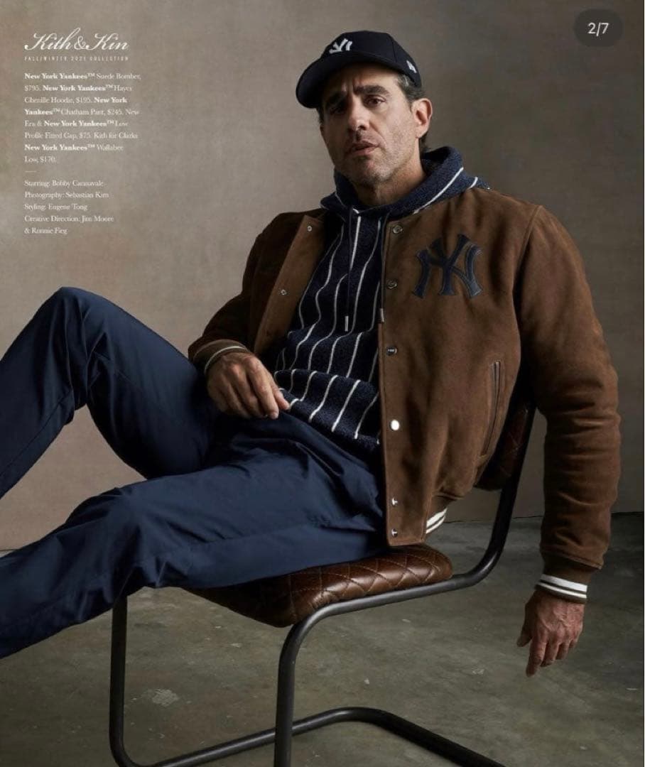 タグ付き　超美品　KITH Yankees スタジャン