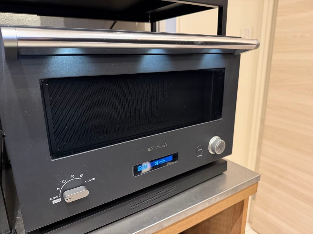 バルミューダ オーブンレンジ ブラック