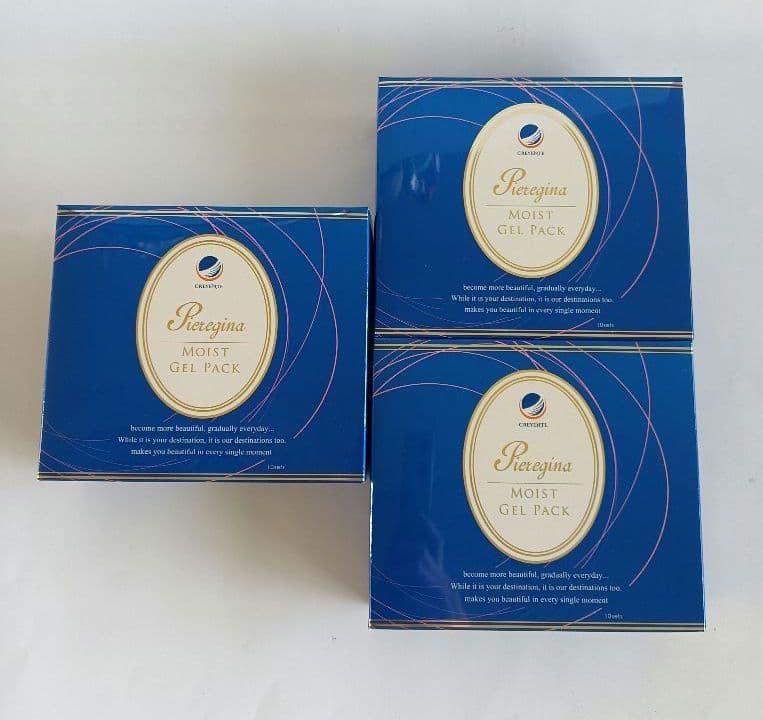 新品 ピエレジーナ モイストジェルパック 10包×３箱 30包セット
