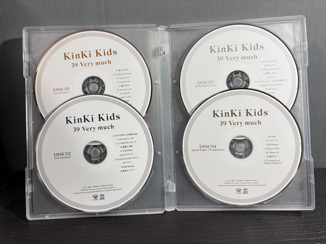 KinKi Kids 39 Very much CD4枚組
