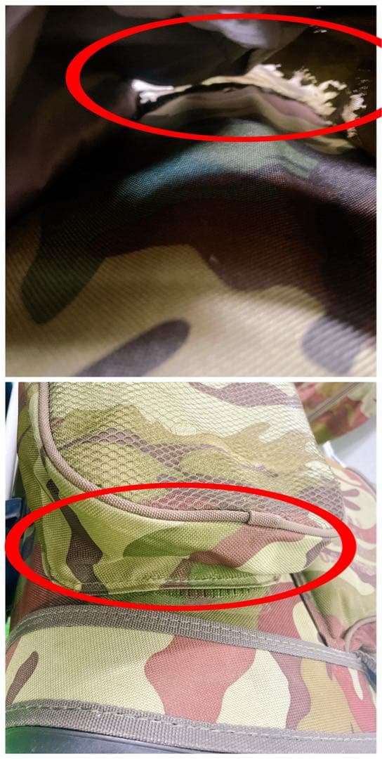 希少　TMT CLASSIC キャディバック　カモフラ　迷彩　ミリタリー