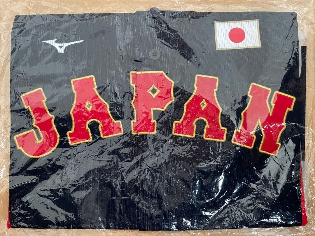 侍ジャパン ビジター レプリカユニフォーム ミズノ 刺繍