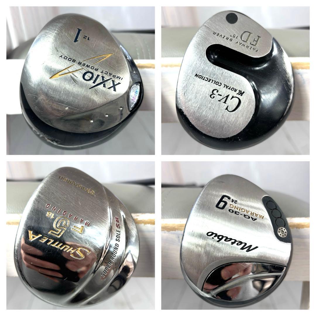 本格派 メンズゴルフクラブ 12本 フルセット ゴルフセット 豪華 アディダス