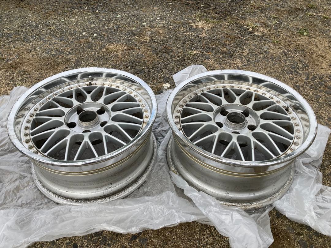 シュティッヒメッシュ　当時物　17インチ　8J +5 ２本　最終値下げ！