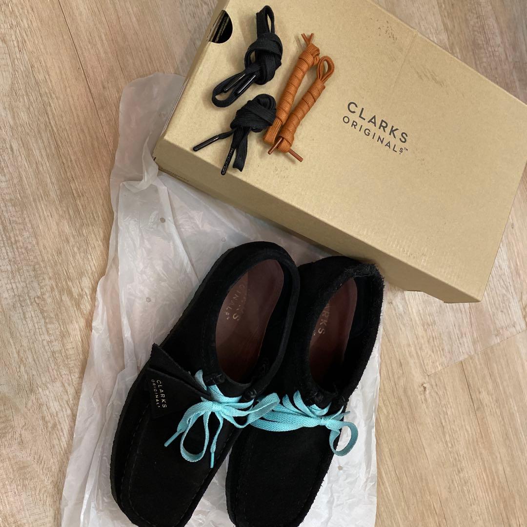 CLARKS Wallabee クラークス　ワラビー　　ブラック 7 1/2 G