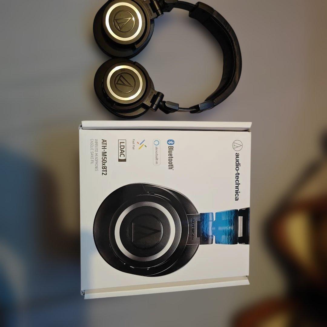 Audio-Technica ATH-m50xbt2ワイヤレスヘッドホン