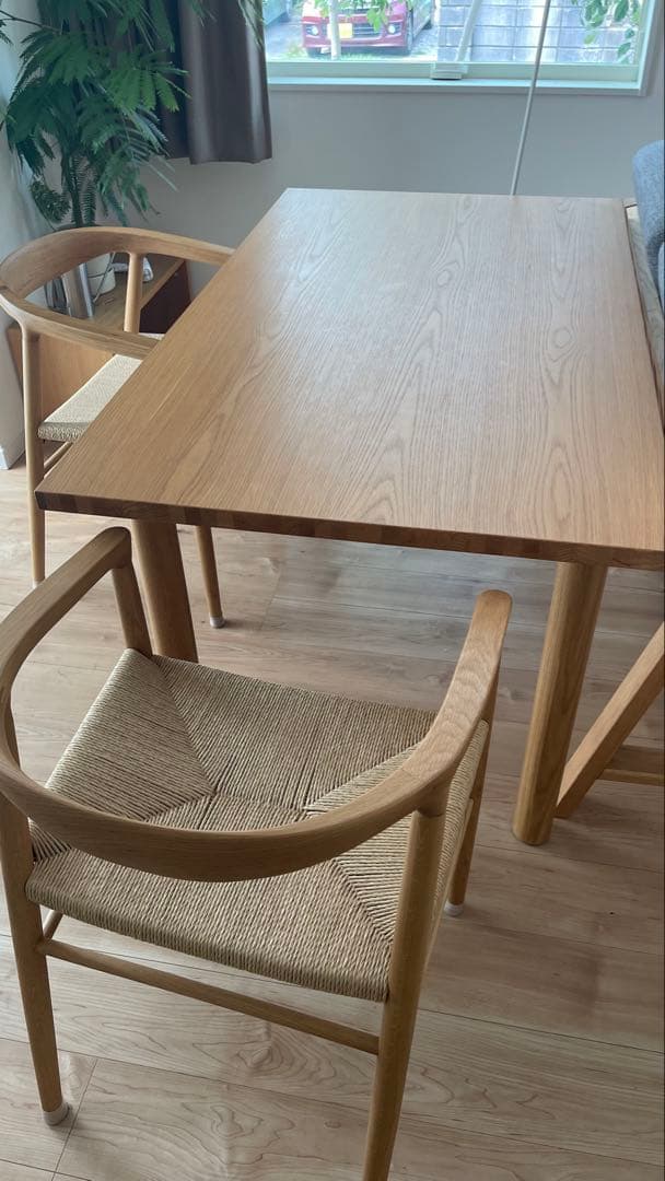 無印良品　ペーパーコードアームチェア　2脚