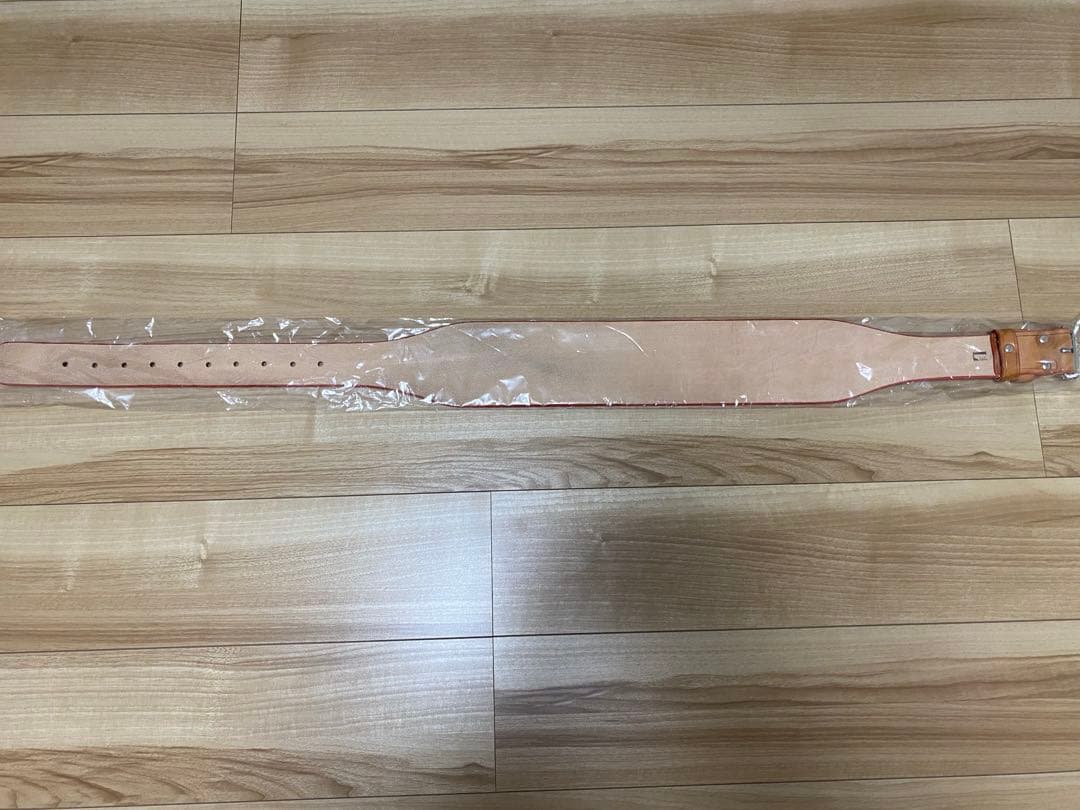 ★ウエサカ★　プレミアムウエイトリフティングベルト（1枚張り・シングルピン）　L