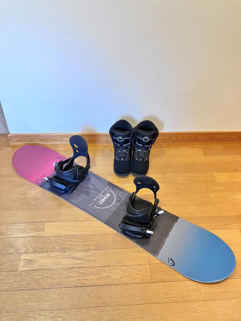 キッズ スノーボード セット HEAD BOA 128cm/22.5~23.5