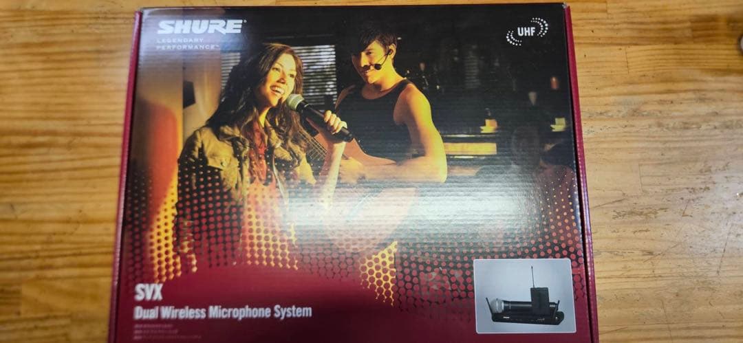 ほぼ未使用SHURE SVX Dual WirelessSVX288/PG58