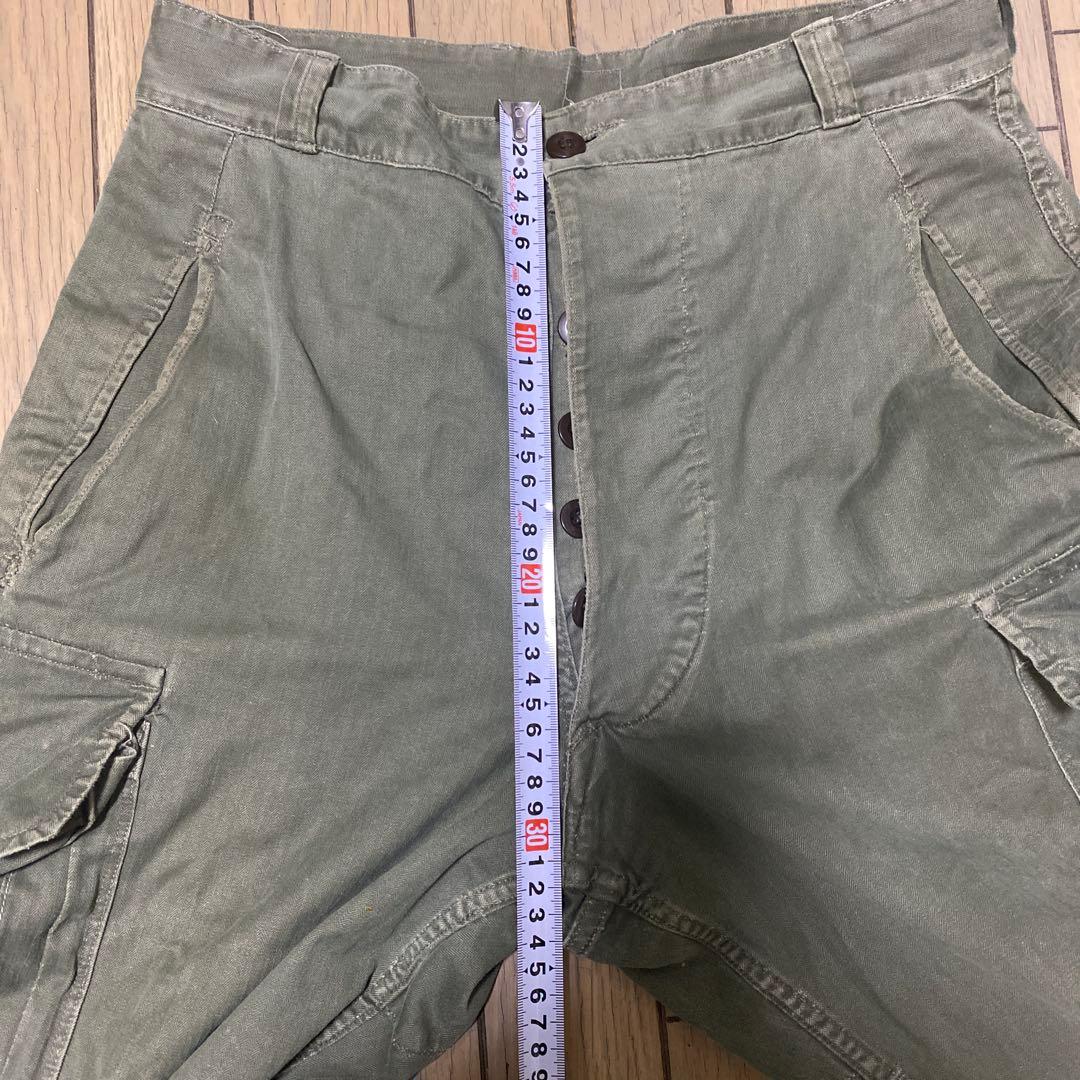 け*。様 フランス軍 M-47 後期 希少サイズ11 カーゴパンツ ビンテージ実