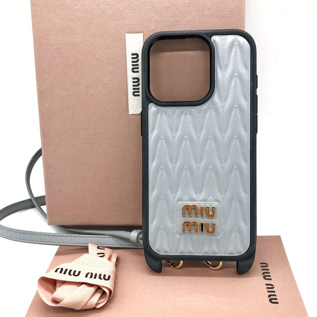 専用✨ミュウミュウ iPhoneケース iPhone15Pro