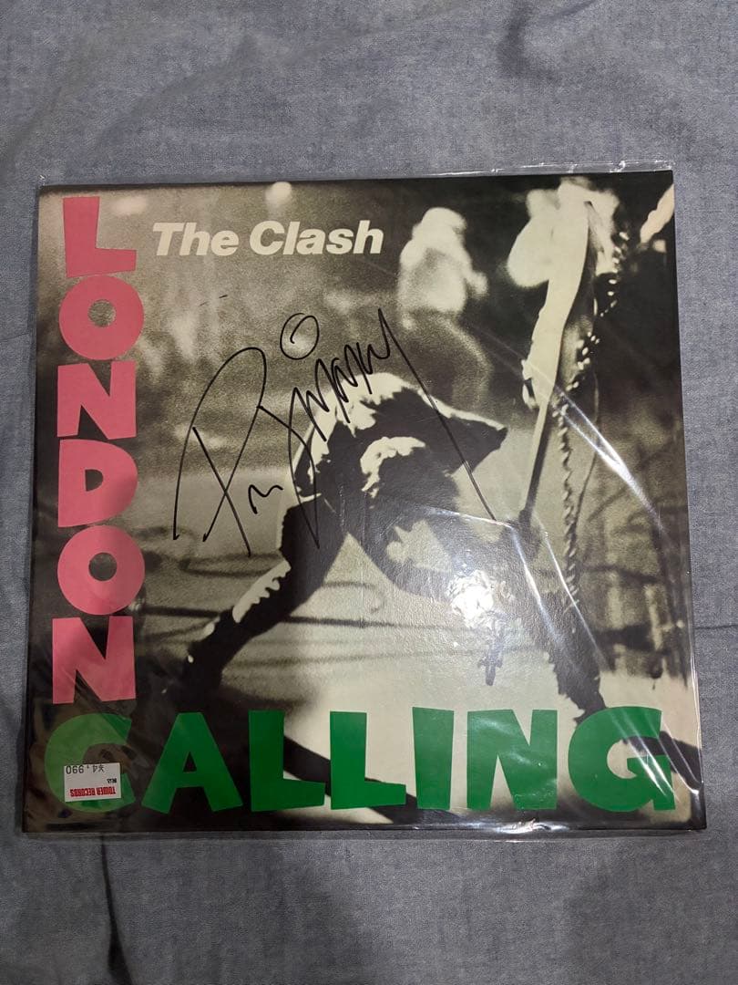 The Clash London Calling サイン入り ポールシムノン