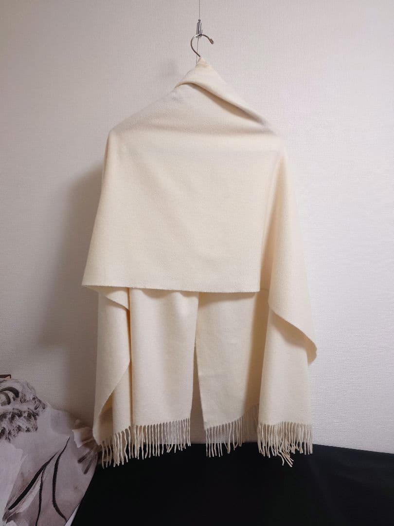 ジョンストンズ　JOHNSTONS　ストール　大判マフラー　カシミヤ