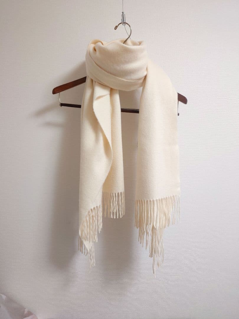 ジョンストンズ　JOHNSTONS　ストール　大判マフラー　カシミヤ