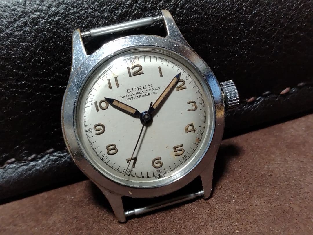 ユ*カ様 ビューレン　手巻き時計　センターセコンド