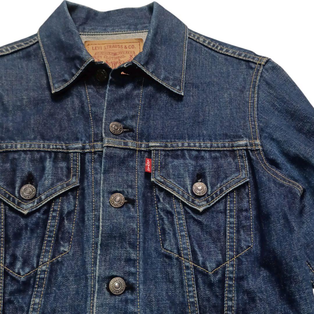 ✨90s 日本製 LEVI'S XX 557 濃紺 ジャケット 3rd 復刻