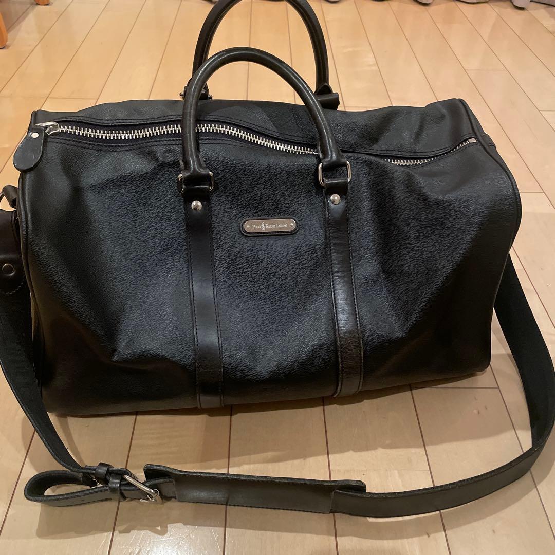 Polo Ralph Lauren ブラックボストンバッグ
