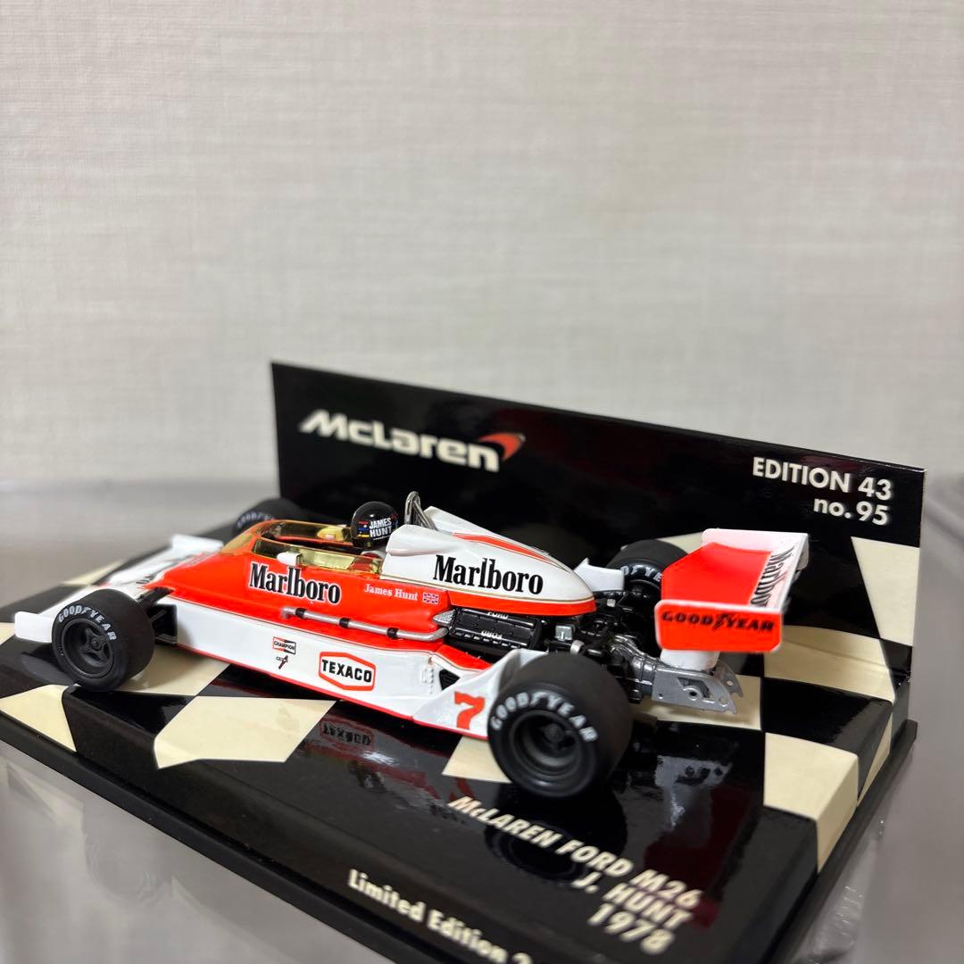 1/43ミニチャンプス マクラーレンフォード M26J.ハント マルボロ仕様