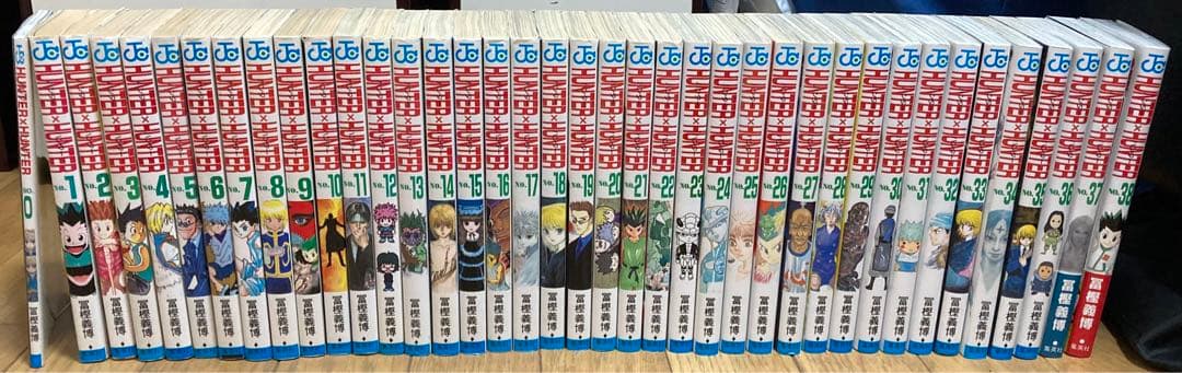 ハンターハンター 漫画全巻セット＋0巻付き★数冊帯あり
