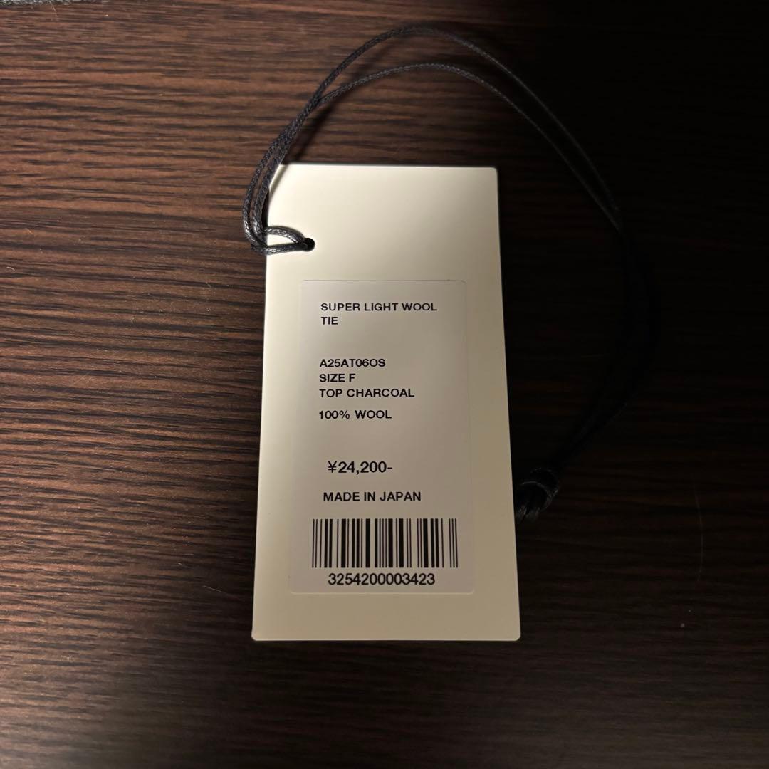 小物 AURALEE 25aw super light wool tie