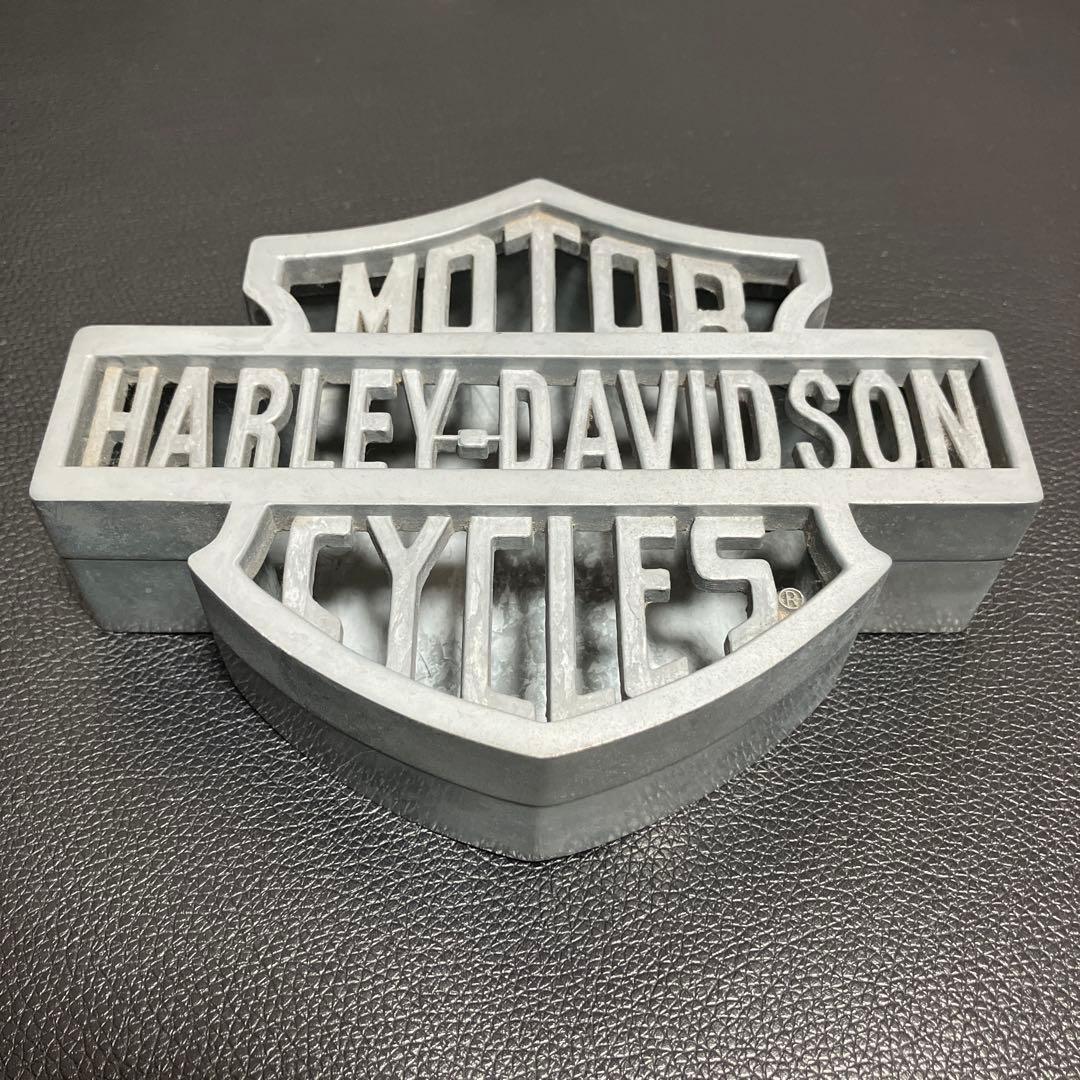 ハーレーダビットソン アルミ小物入れ アクセサリーbar and shield