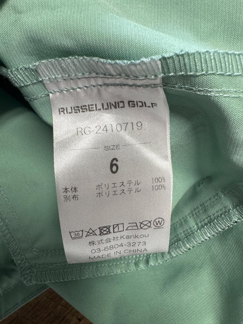 RUSSELUNO メッシュポケット ショーツ ゴルフ　サイズ6