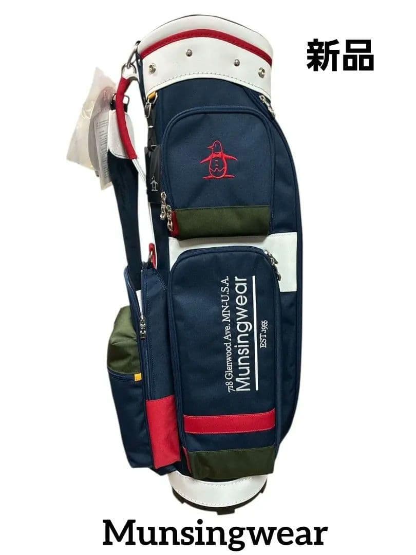 2025秋冬モデル マンシング ゴルフ キャディバッグ MG5FCB01L