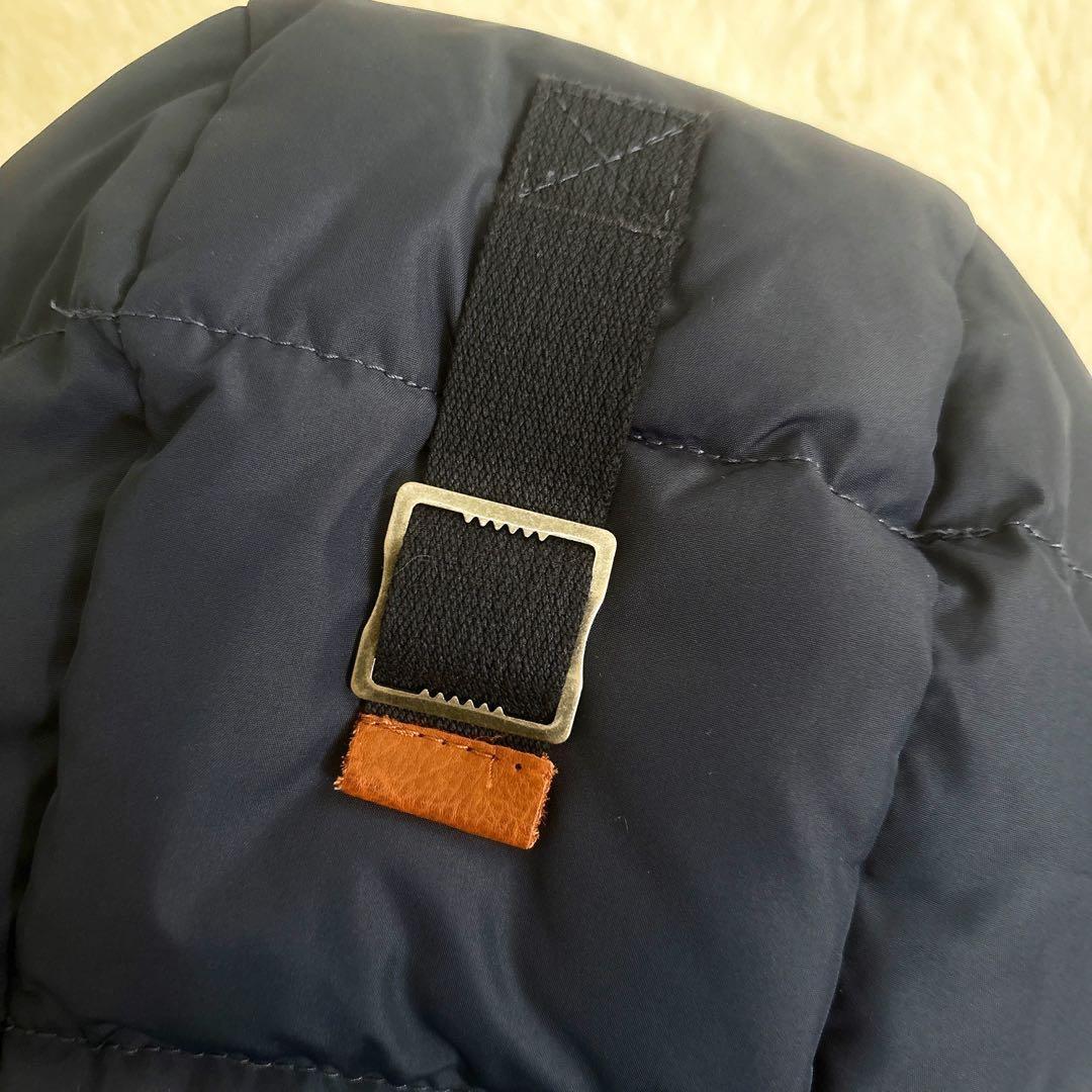 POLO RALPH LAUREN 2way ダウンベスト ホースロゴ 紺色 M