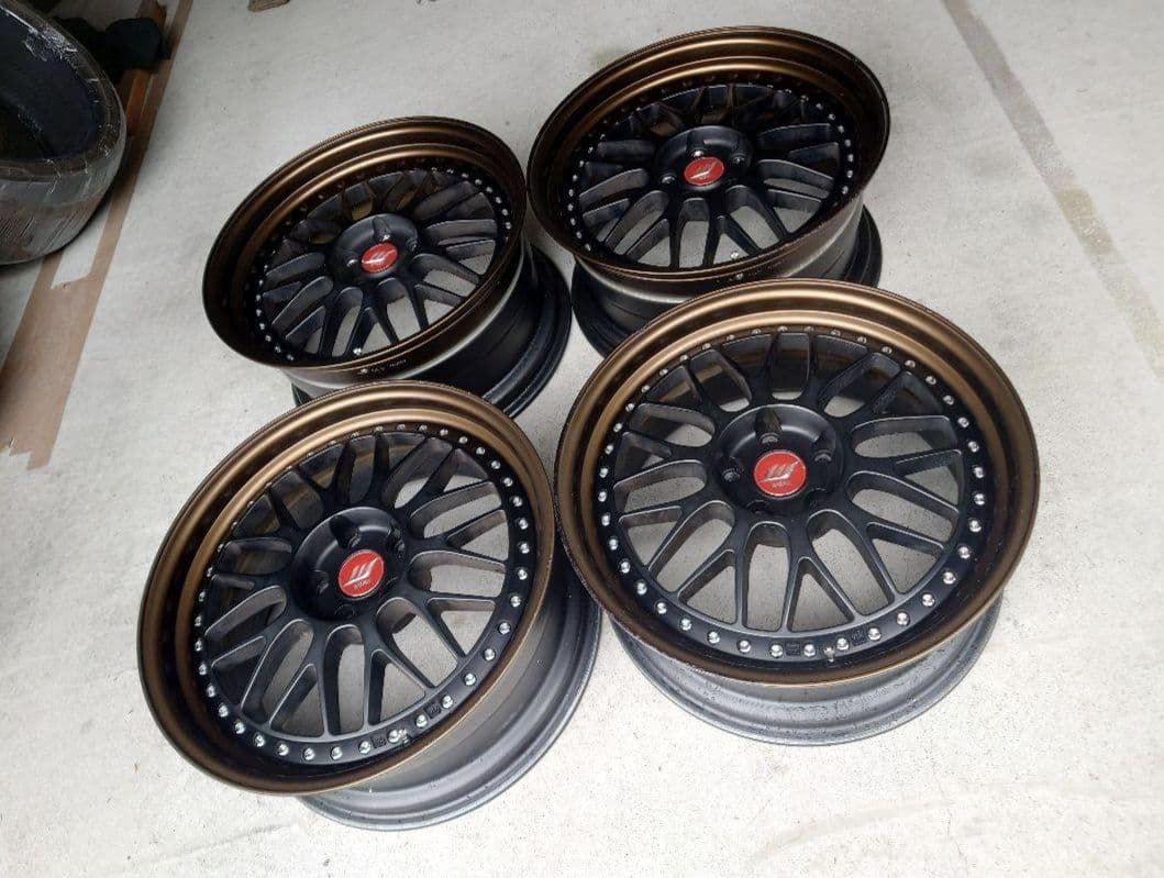 ともWORK ジスタンス W10M 深リム 19㌅4本セット①